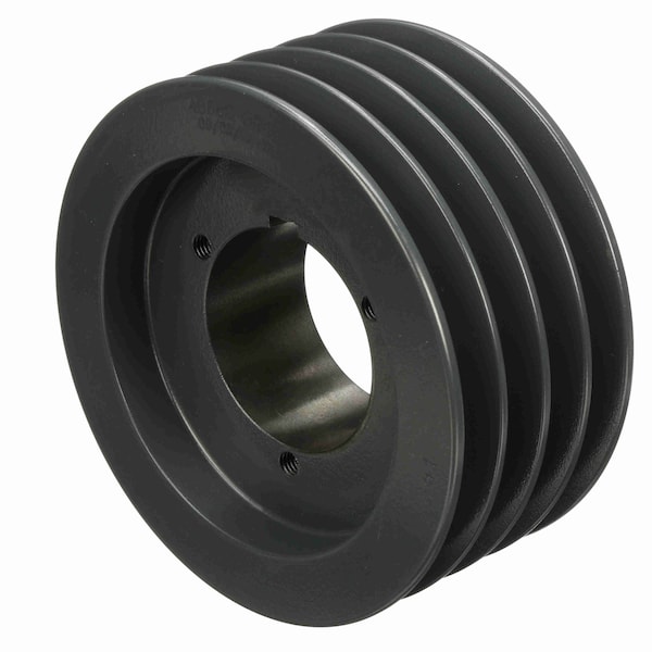 4 Groove Cast Iron Bushed Bore Multiple Sheave, 4B66Q